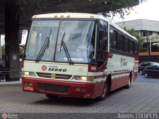 Viação Serro 940 na cidade de Belo Horizonte, Minas Gerais, Brasil, por Adems  Equipe 19. Número da foto: #466214.