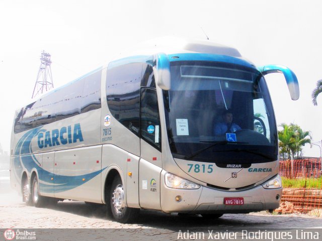 Viação Garcia 7815 na cidade de Santos, São Paulo, Brasil, por Adam Xavier Rodrigues Lima. Número da foto: #466091.