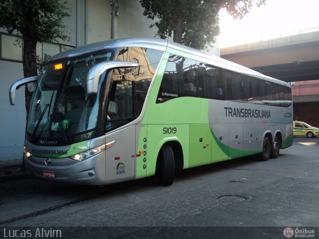 Transbrasiliana Transportes e Turismo 51019 na cidade de Rio de Janeiro, Rio de Janeiro, Brasil, por Lucas Alvim. Número da foto: #467197.
