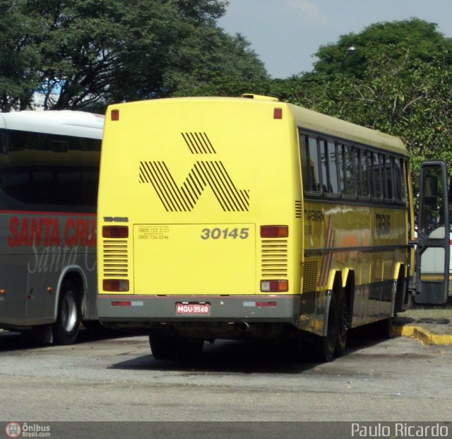 Viação Itapemirim 30145 na cidade de São Paulo, São Paulo, Brasil, por Paulo Ricardo. ID da foto: 467649.