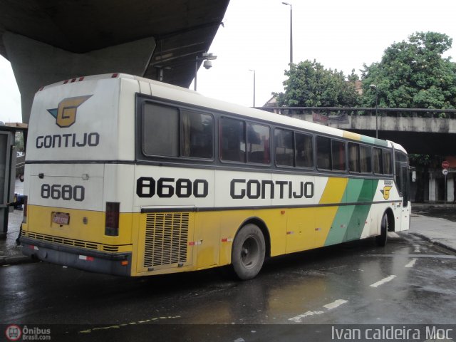 Empresa Gontijo de Transportes 8680 na cidade de Belo Horizonte, Minas Gerais, Brasil, por Ivan Caldeira Moc. Número da foto: #466635.