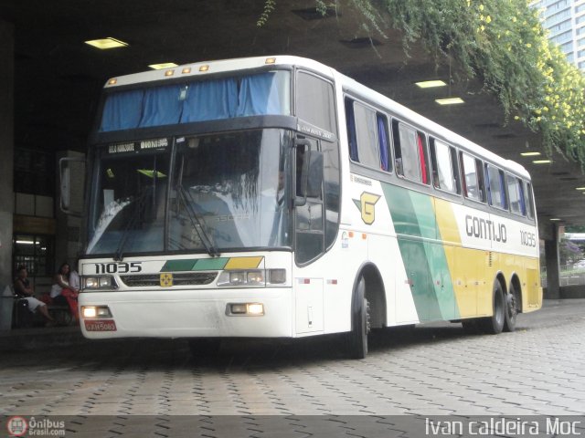 Empresa Gontijo de Transportes 11035 na cidade de Belo Horizonte, Minas Gerais, Brasil, por Ivan Caldeira Moc. Número da foto: #466623.