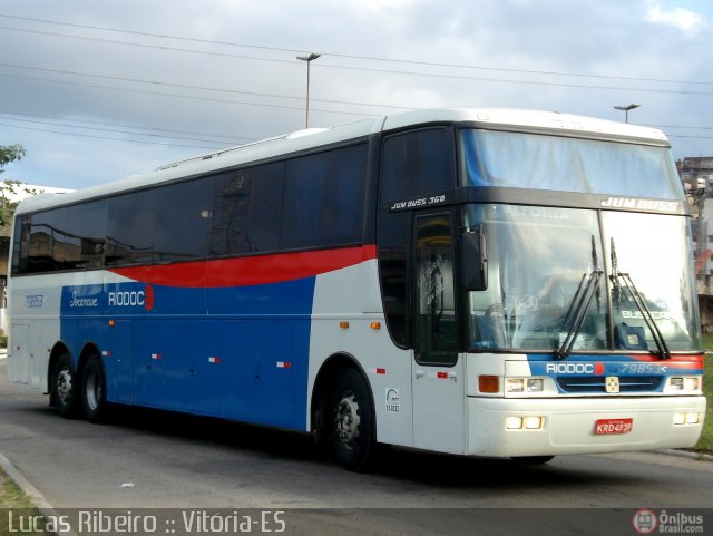 Viação Riodoce 79853 na cidade de Vitória, Espírito Santo, Brasil, por Lucas  Ribeiro. Número da foto: #467198.