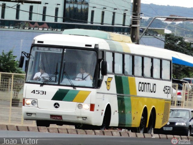 Empresa Gontijo de Transportes 4531 na cidade de Teresina, Piauí, Brasil, por João Victor. Número da foto: #466856.