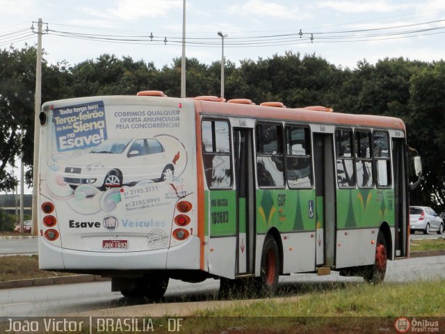 Viva Brasília - Viação Valmir Amaral 103683 na cidade de Brasília, Distrito Federal, Brasil, por João Victor. Número da foto: #467192.