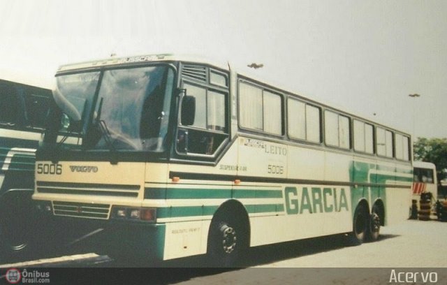 Viação Garcia 5006 na cidade de São Paulo, São Paulo, Brasil, por Paulo J. S. Ferre. Número da foto: #468775.