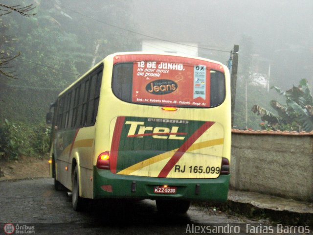 TREL - Transturismo Rei RJ 165.099 na cidade de Petrópolis, Rio de Janeiro, Brasil, por Alexsandro  Farias Barros. Número da foto: #468474.