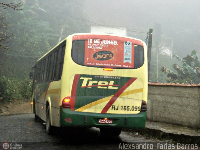 TREL - Transturismo Rei RJ 165.099 na cidade de Petrópolis, Rio de Janeiro, Brasil, por Alexsandro  Farias Barros. ID da foto: 468474.