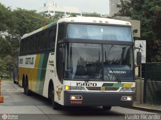 Empresa Gontijo de Transportes 15820 na cidade de São Paulo, São Paulo, Brasil, por Paulo Ricardo. ID da foto: 468568.