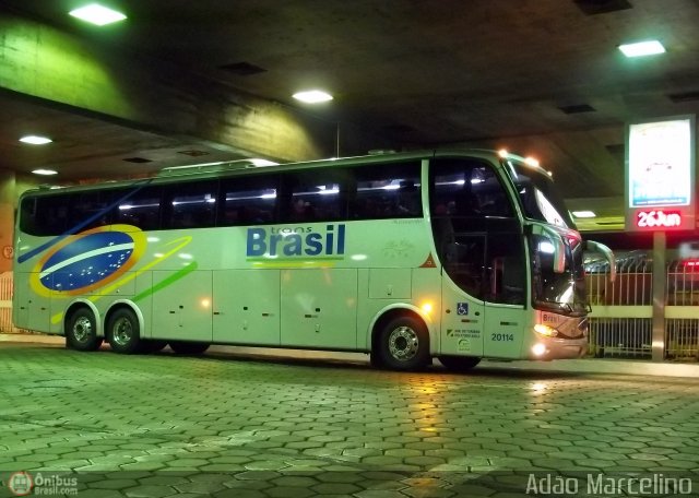 Trans Brasil > TCB - Transporte Coletivo Brasil 20114 na cidade de Belo Horizonte, Minas Gerais, Brasil, por Adão Raimundo Marcelino. Número da foto: #469140.