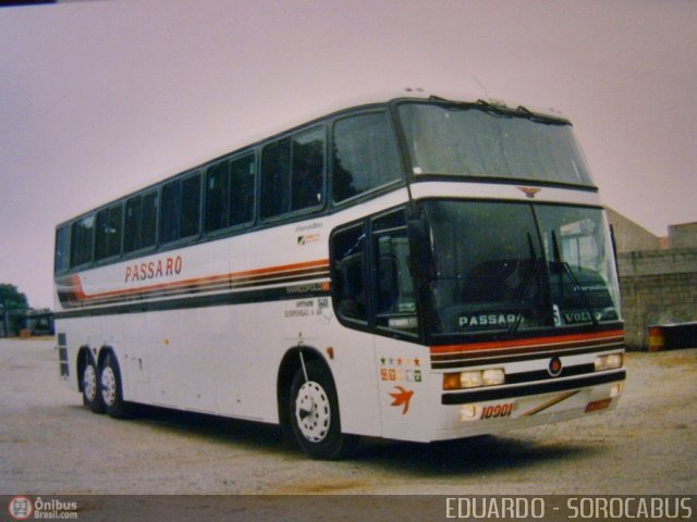 Pássaro Prata Transportadora Turística 10001 na cidade de Sorocaba, São Paulo, Brasil, por EDUARDO - SOROCABUS. ID da foto: 470304.