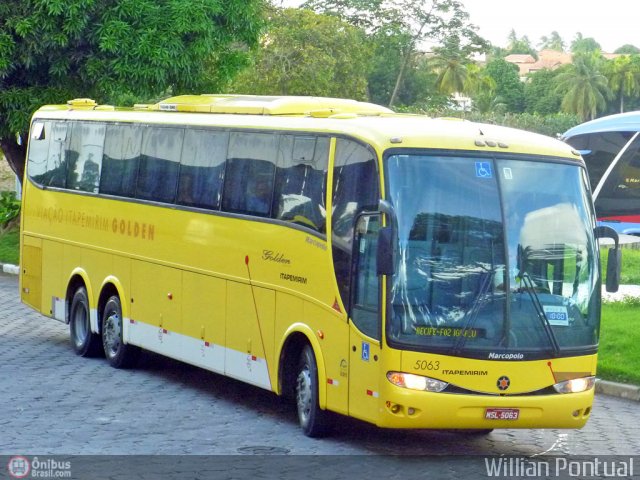 Viação Itapemirim 5063 na cidade de Maceió, Alagoas, Brasil, por Willian Pontual. Número da foto: #470814.