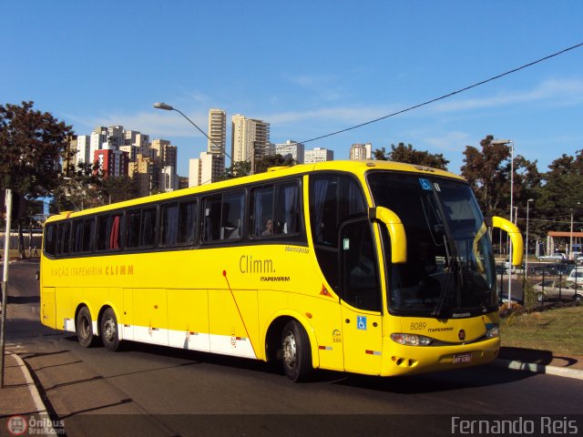 Viação Itapemirim 8089 na cidade de Ribeirão Preto, São Paulo, Brasil, por Fernando Reis. ID da foto: 440134.