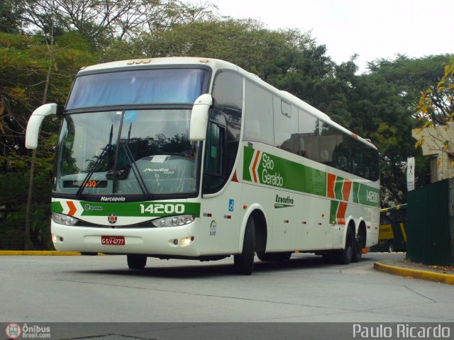 Cia. São Geraldo de Viação 14200 na cidade de São Paulo, São Paulo, Brasil, por Paulo Ricardo. ID da foto: 472925.