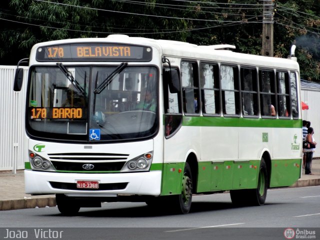 Transcol Transportes Coletivos 09360 na cidade de Teresina, Piauí, Brasil, por João Victor. ID da foto: 472255.