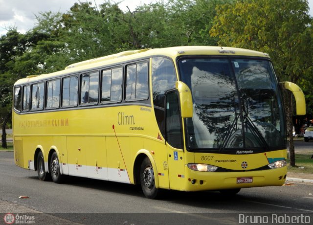 Viação Itapemirim 8007 na cidade de Teresina, Piauí, Brasil, por Bruno  Roberto. ID da foto: 472560.