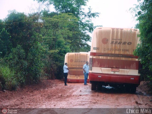 Viação Serro 1020 na cidade de Conceição do Mato Dentro, Minas Gerais, Brasil, por Jhonatam Betim. Número da foto: #471972.
