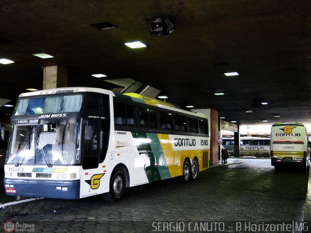 Empresa Gontijo de Transportes 15110 na cidade de Belo Horizonte, Minas Gerais, Brasil, por Sérgio Augusto Braga Canuto. Número da foto: #441172.