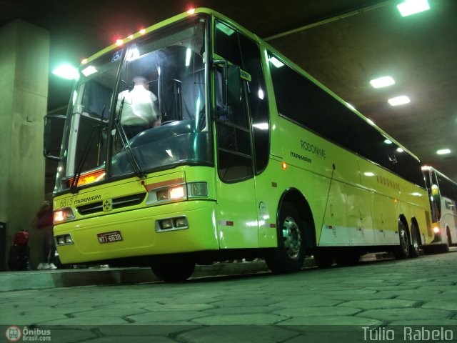 Viação Itapemirim 6815 na cidade de Belo Horizonte, Minas Gerais, Brasil, por Túlio  Rabelo. Número da foto: #443296.