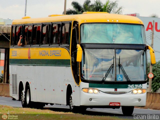 Nacional Expresso 36318 na cidade de Uberlândia, Minas Gerais, Brasil, por Gean Brito. Número da foto: #442631.