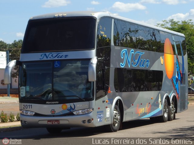 N Tur - Neuza Turismo 2011 na cidade de Palmas, Tocantins, Brasil, por Lucas Ferreira dos Santos Gomes. ID da foto: 443744.