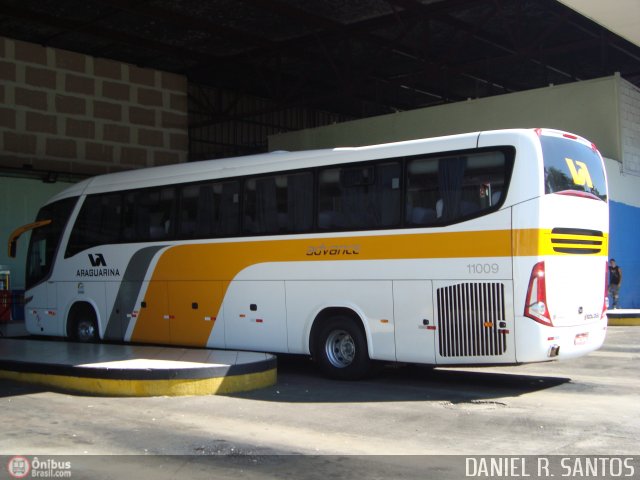 Viação Araguarina 11009 na cidade de Goiânia, Goiás, Brasil, por Daniel Rocha dos Santos. Número da foto: #445551.