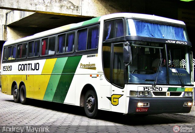 Empresa Gontijo de Transportes 15320 na cidade de Belo Horizonte, Minas Gerais, Brasil, por Andrey Gustavo. ID da foto: 445445.