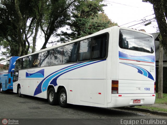 Horizonte Turismo 1302 na cidade de Curitiba, Paraná, Brasil, por Paulo Roberto Chulis. Número da foto: #445518.