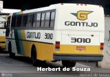 Empresa Gontijo de Transportes 3010 na cidade de Belo Horizonte, Minas Gerais, Brasil, por Kleisson  Gonçalves. Número da foto: #445991.