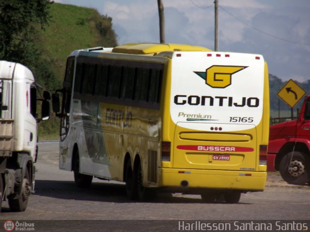 Empresa Gontijo de Transportes 15165 na cidade de Camanducaia, Minas Gerais, Brasil, por Harllesson Santana Santos. ID da foto: 447647.