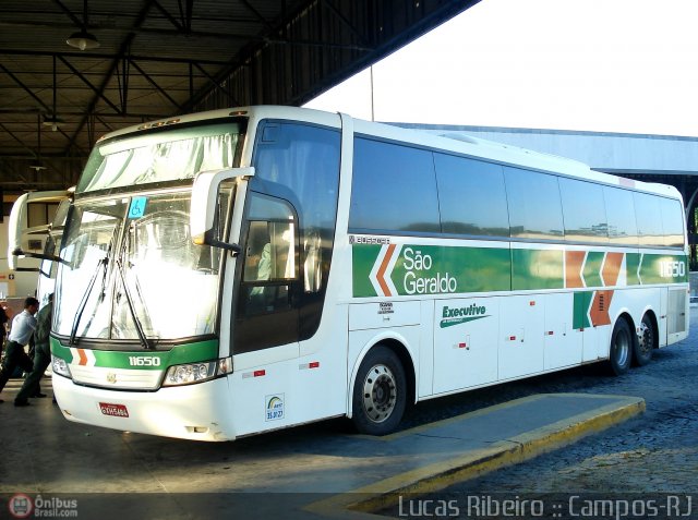 Cia. São Geraldo de Viação 11650 na cidade de Campos dos Goytacazes, Rio de Janeiro, Brasil, por Lucas  Ribeiro. Número da foto: #473820.