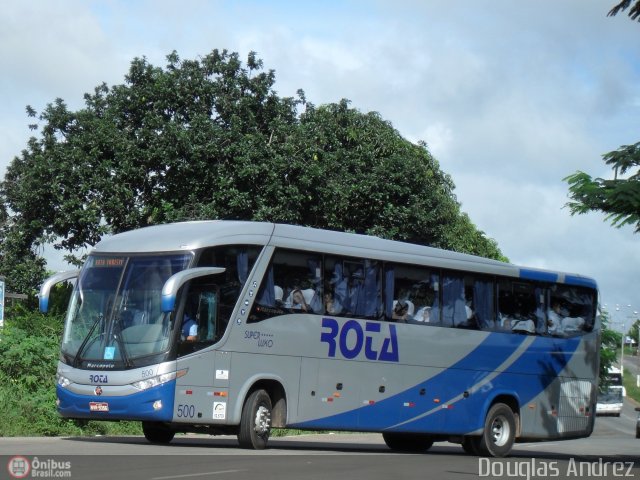 Rota Transportes 500 na cidade de Trindade, Goiás, Brasil, por Douglas Andrez. ID da foto: 473734.