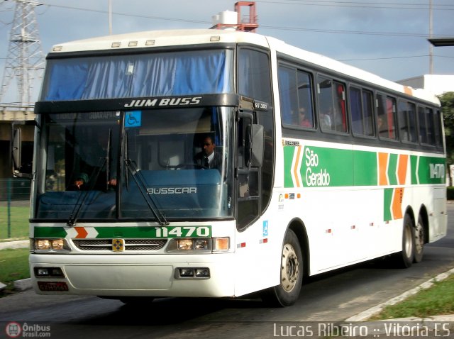 Cia. São Geraldo de Viação 11470 na cidade de Vitória, Espírito Santo, Brasil, por Lucas  Ribeiro. Número da foto: #473813.