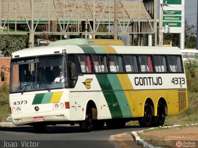 Empresa Gontijo de Transportes 4373 na cidade de Teresina, Piauí, Brasil, por João Victor. ID da foto: 484969.