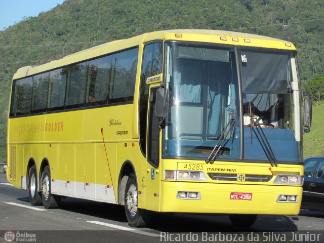 Viação Itapemirim 45285 na cidade de Petrópolis, Rio de Janeiro, Brasil, por Ricardo Barboza da Silva Júnior. Número da foto: #484596.