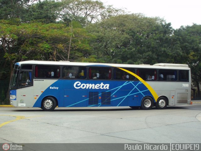 Viação Cometa 7699 na cidade de São Paulo, São Paulo, Brasil, por Paulo Ricardo. ID da foto: 486579.