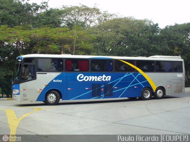 Viação Cometa 7623 na cidade de São Paulo, São Paulo, Brasil, por Paulo Ricardo. ID da foto: 486580.