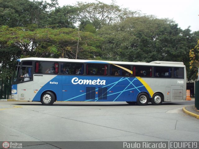 Viação Cometa 7689 na cidade de São Paulo, São Paulo, Brasil, por Paulo Ricardo. Número da foto: #486572.