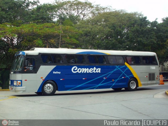 Viação Cometa 7360 na cidade de São Paulo, São Paulo, Brasil, por Paulo Ricardo. ID da foto: 486502.