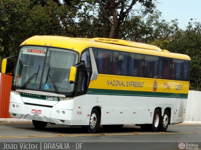 Nacional Expresso 12615 na cidade de Brasília, Distrito Federal, Brasil, por João Victor. ID da foto: 486913.