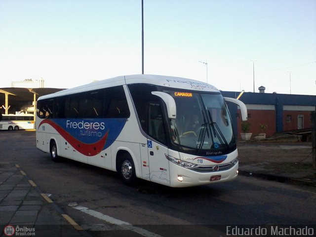 Expresso Frederes > Frederes Turismo 118 na cidade de Porto Alegre, Rio Grande do Sul, Brasil, por Eduardo Machado. Número da foto: #486131.