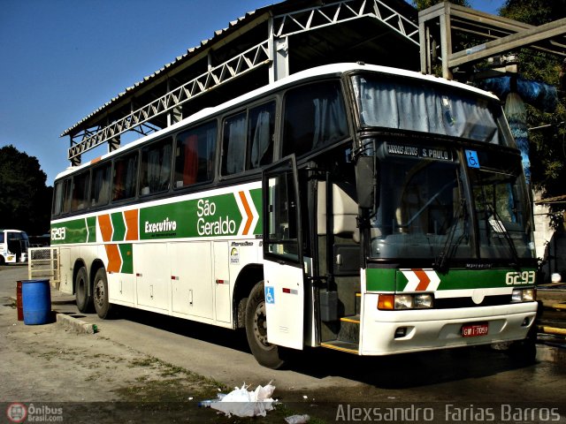 Cia. São Geraldo de Viação 6293 na cidade de Duque de Caxias, Rio de Janeiro, Brasil, por Alexsandro  Farias Barros. Número da foto: #487539.
