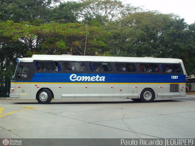 Viação Cometa 1357 na cidade de São Paulo, São Paulo, Brasil, por Paulo Ricardo. ID da foto: 487877.