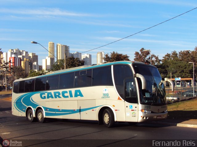 Viação Garcia 7810 na cidade de Ribeirão Preto, São Paulo, Brasil, por Fernando Reis. Número da foto: #487590.