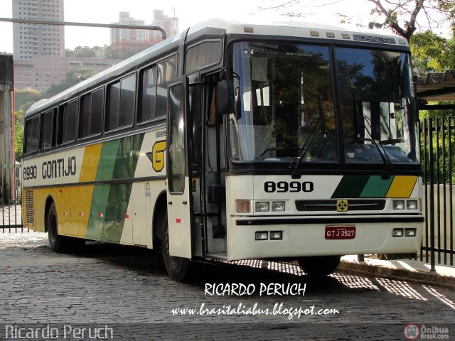 Empresa Gontijo de Transportes 8990 na cidade de Belo Horizonte, Minas Gerais, Brasil, por Ricardo Peruch. Número da foto: #487970.