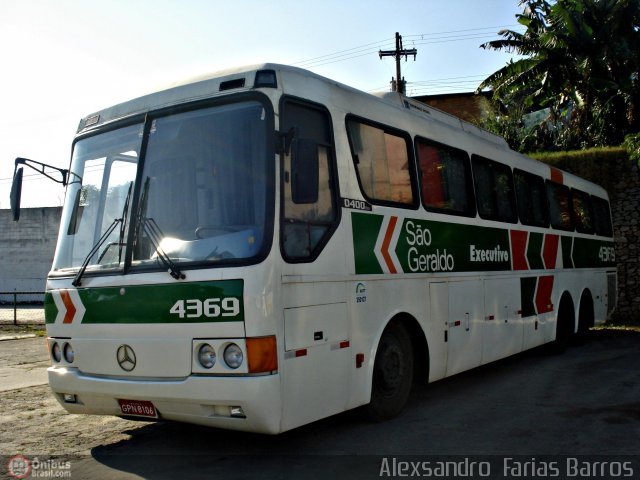 Cia. São Geraldo de Viação 4369 na cidade de Duque de Caxias, Rio de Janeiro, Brasil, por Alexsandro  Farias Barros. Número da foto: #487541.