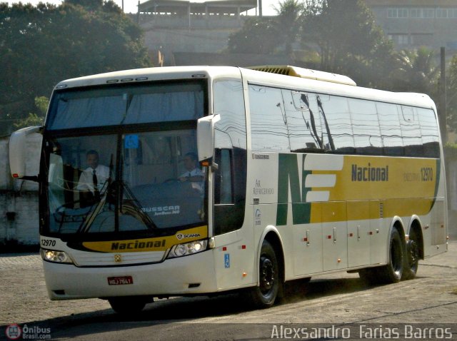 Viação Nacional 12970 na cidade de Duque de Caxias, Rio de Janeiro, Brasil, por Alexsandro  Farias Barros. ID da foto: 487540.