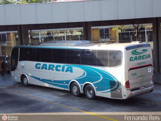Viação Garcia 7810 na cidade de Ribeirão Preto, São Paulo, Brasil, por Fernando Reis. Número da foto: #487572.