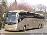 Holly Bus Viajes 521 na cidade de Curitiba, Paraná, Brasil, por Paulo Roberto Chulis. Número da foto: #488575.