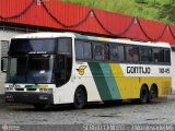 Empresa Gontijo de Transportes 11045 na cidade de João Monlevade, Minas Gerais, Brasil, por Sérgio Augusto Braga Canuto. Número da foto: #:id.